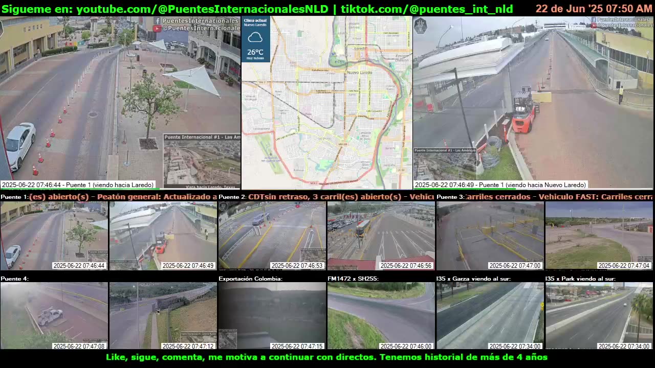 Puentes Internacionales NLD (Youtube / TikTok)