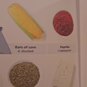Recipe for Disney's John Smith's Corn on the Cob A Children's cookbook