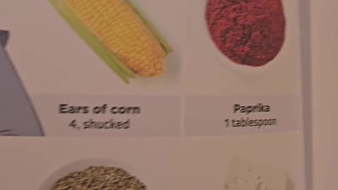 Recipe for Disney's John Smith's Corn on the Cob A Children's cookbook