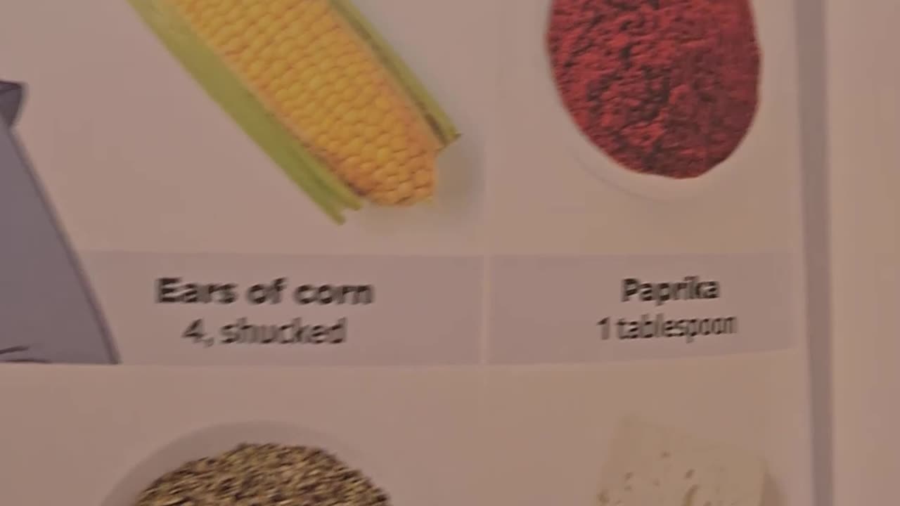 Recipe for Disney's John Smith's Corn on the Cob A Children's cookbook