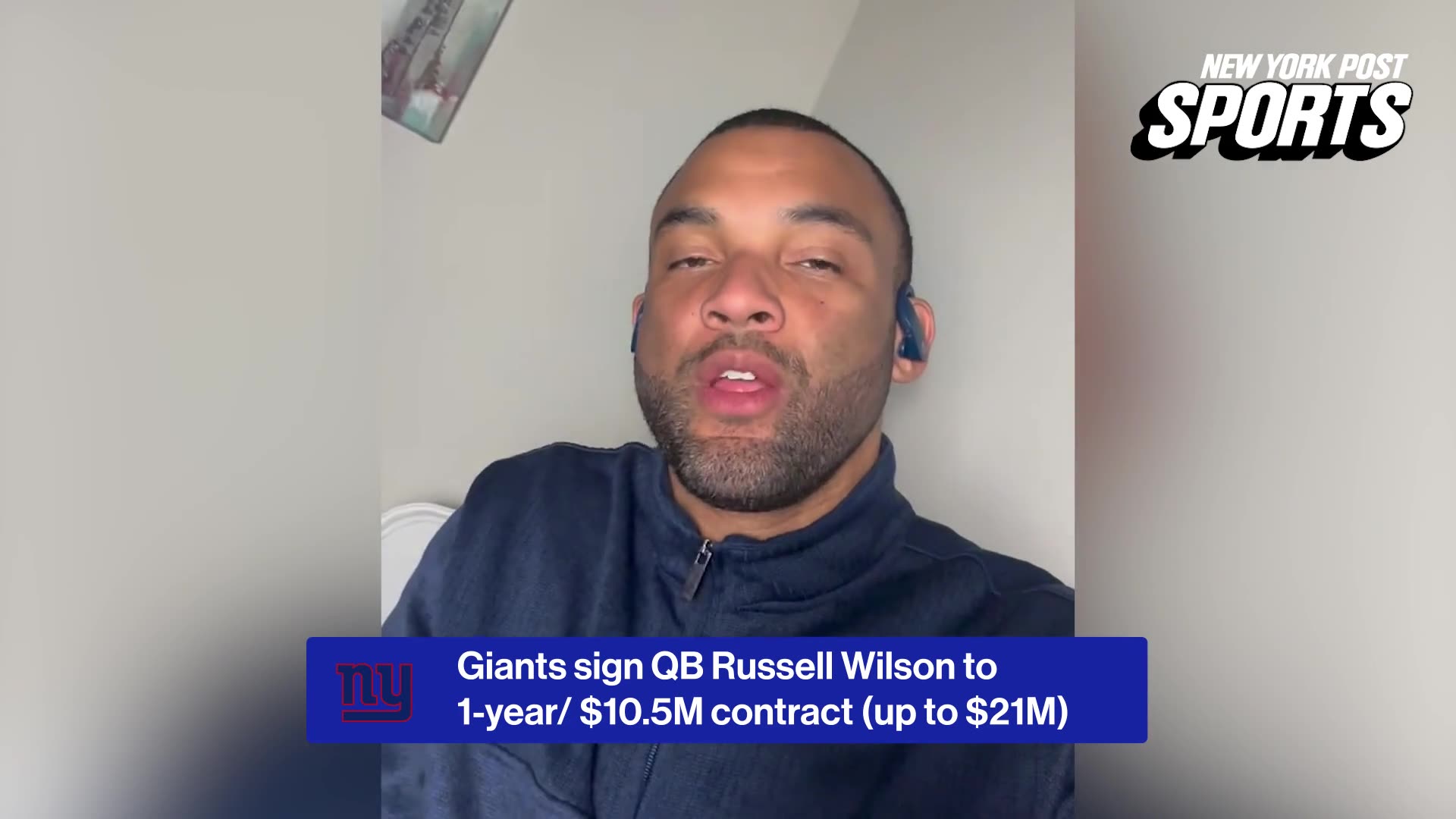NY Post's Paul Schwartz & Brandon London breakdown Giants signing Russell Wilson