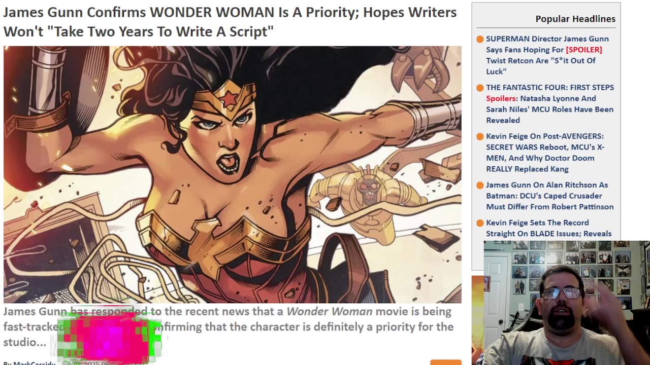 DCU Wonder Woman Update