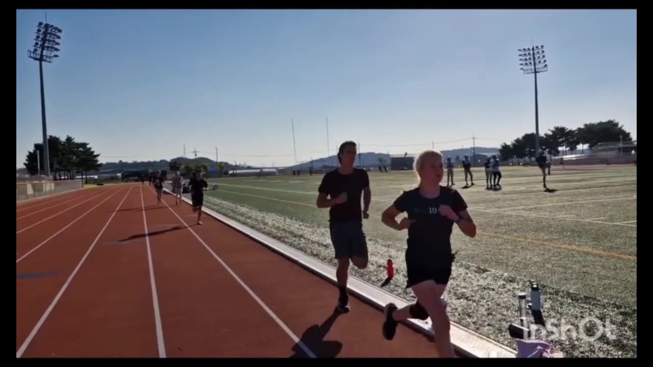 Humphreys HS Cross Country Tough Workout 2024