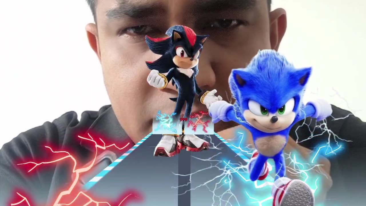 Sonic VS Shadow Match #sonic #shadow #sonicvsshadow
