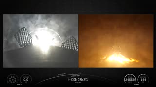 Falcon 9’s first stage lands on the A Shortfall of Gravitas droneship –