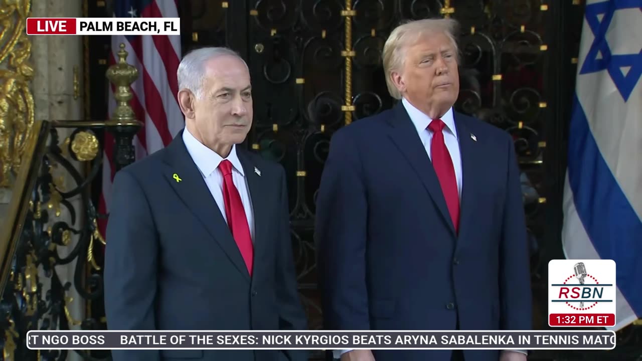 WATCH: Prime Minister Netanyahu and President Trump Answer Questions before their Meeting - 12/29/25