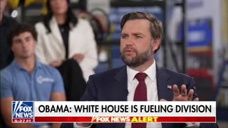 JD Vance Fires Back at "Absolutely Disgusting" Comment From Obama
