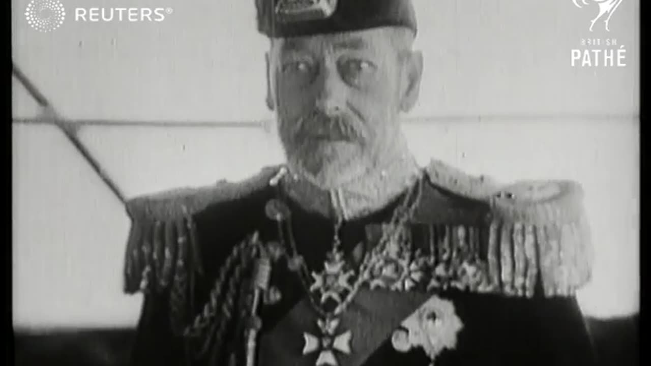 Announcement of the death of King George V (1936)