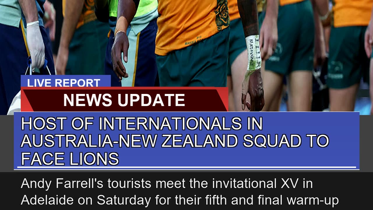 Host of Internationals in Australianew Zealand Sq