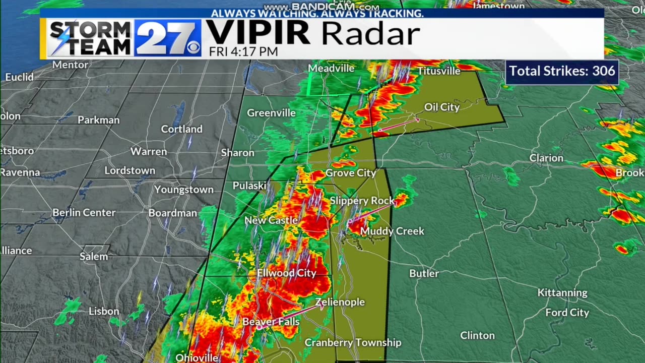 JUNE 27 2025 WKBN 27 FIRST NEWS TRACKING SEVERE WEATHER PART 8