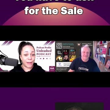 You have to ask for the Sale