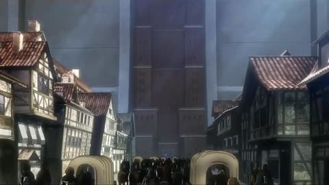Eren’s HORROR as Titans INVADE Shiganshina! 😱 (AoT S1E1)