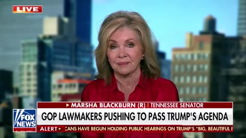 'SOONER RATHER THAN LATER': Sen. Marsha Blackburn vows 'big beautiful' bill to pass by Memorial Day