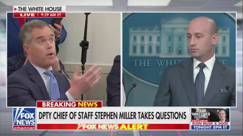 Stephen Miller facts checks reporter for falsely claiming prices are not down.