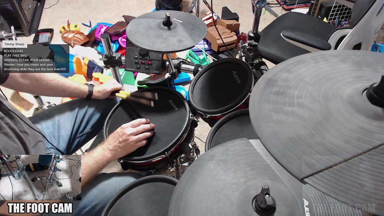 Drumming LIVE!