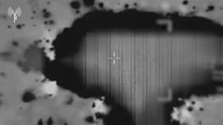 The IDF says it struck several Hezbollah targets in southern Lebanon a short while ago.