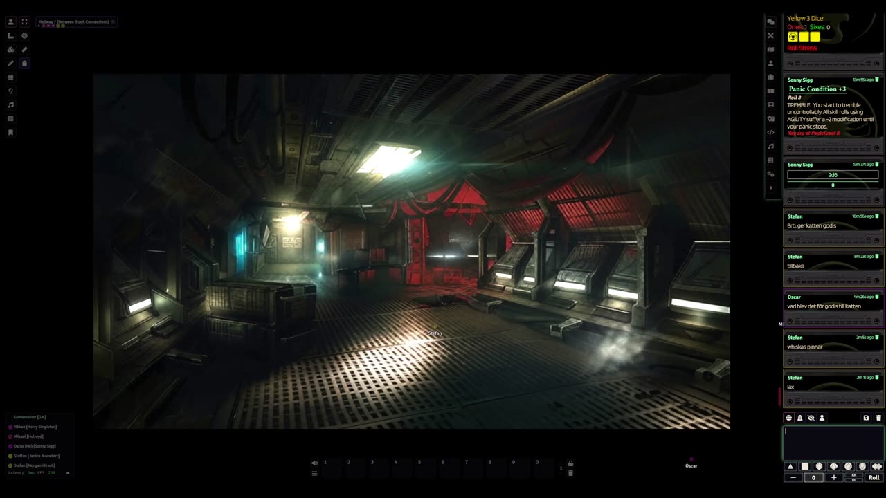Alien RPG | Foundry VTT | Hope´s Last Day (expanded) | Episode 4 [swedish] 2025