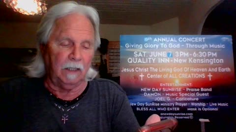A New Day SunRise Free Ministry In Christ Wth Billy C June 22-25 Vid B57 Gods Covenant Rainbow