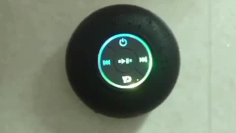 Mini LED Bathroom Speaker | Waterproof Speaker for Bathroom | Great Sound and LED Lights