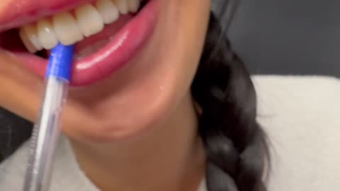 ASMR NIBBLING PEN MOUTH SOUNDS