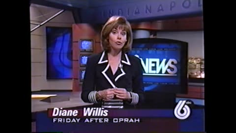 May 15, 1997 - Oprah Promo for Tina Turner & Diane Willis Previews WRTV Friday News