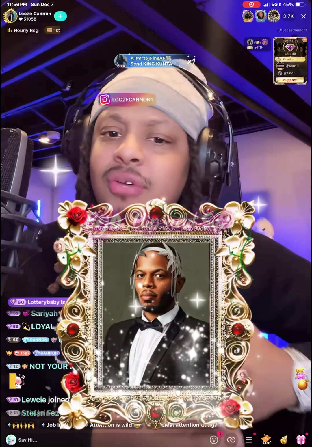 LoozeCannon speaks on Agt Boss lies n obsession with him 12/7/25 #bigoclipandsip