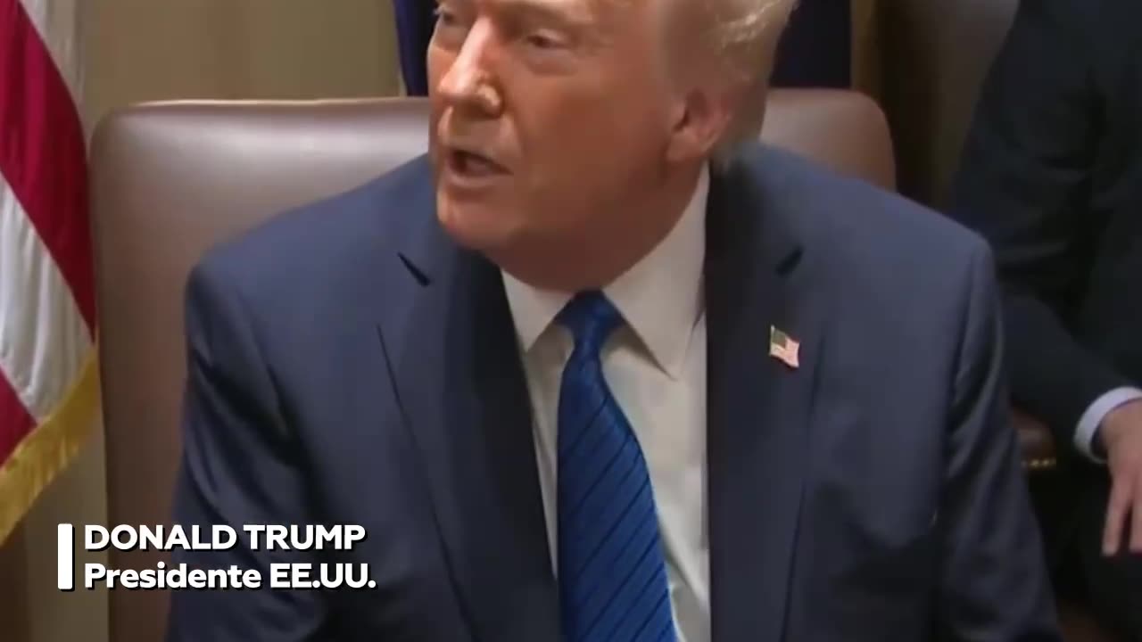 Trump sobre la filtración del chat de Signal