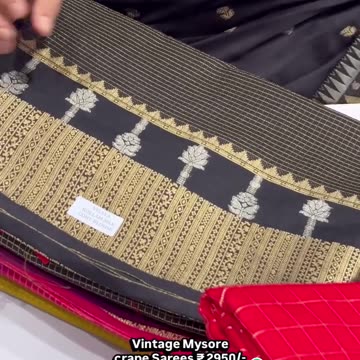 Buy Online Mysore Crape Sarees in Hubli and India