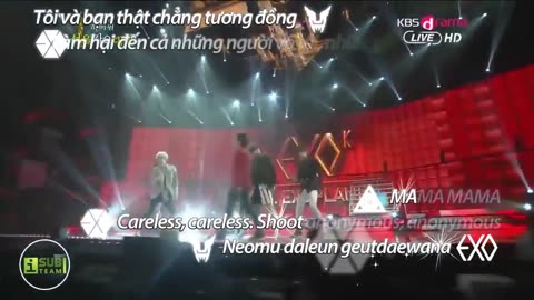 [iTVSubteam][Vietsub + Kara] MAMA (Korean Ver.) - EXO-K (Remix Ver.) (Seoul Music Award 2013)