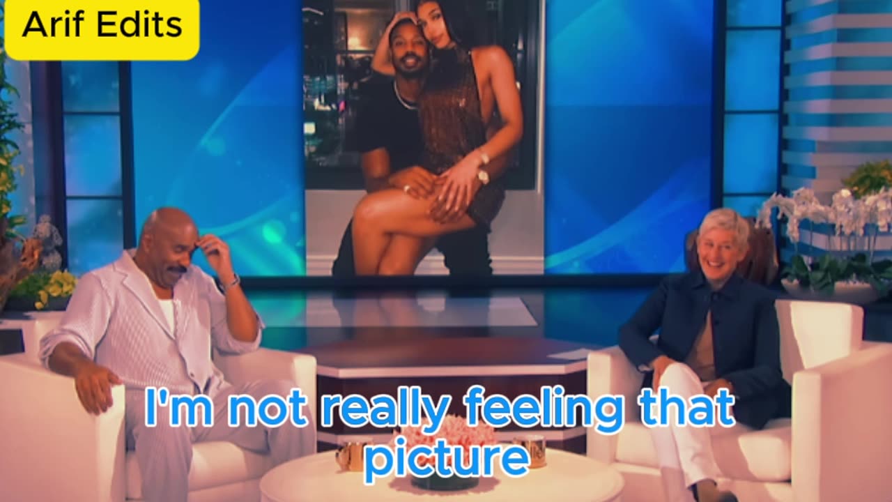 Steve Harvey Gets Uncomfortable Seeing Pic of His Daughter with Michael B. Jordan