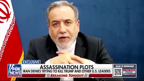 Iranian foreign minister Abbas Araghchi asked about assassination plot, nukes & more