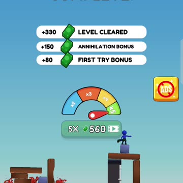 Bazooka Boy Game Level 14