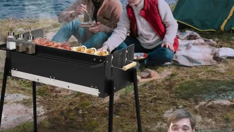 Camping? Grilling? This fits in your backpack!