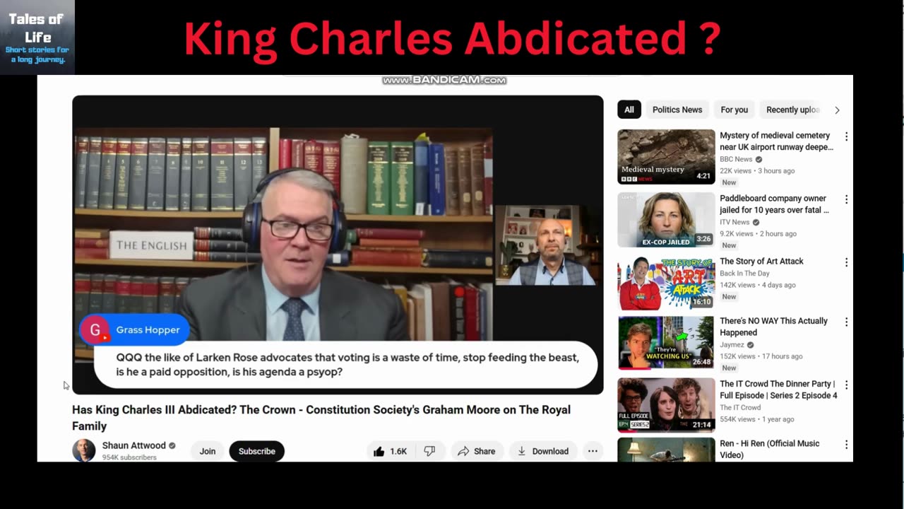 King Charles Abdicated ???