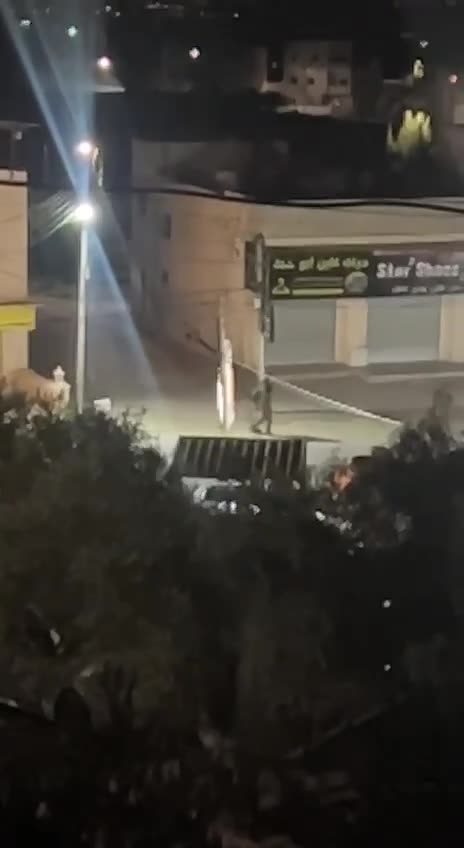 “Israeli occupation forces storm the village of Attil, north of Tulkarm in the occupied West Bank.” | They are not that worried about Iran if their solid focus is killing EVERY Palestinian in Gaza