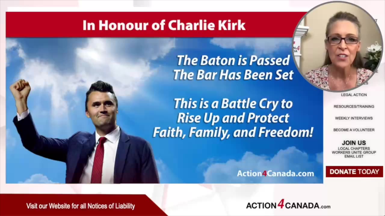 CHARLIE KIRK: Tribute and Battle Cry, Sept. 17, 2025