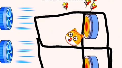 Doge in Danger 🐶🔥 Save The Doge from Crazy Bees 🐝 | Ultimate Viral Gaming Shorts | Chegree Gamer