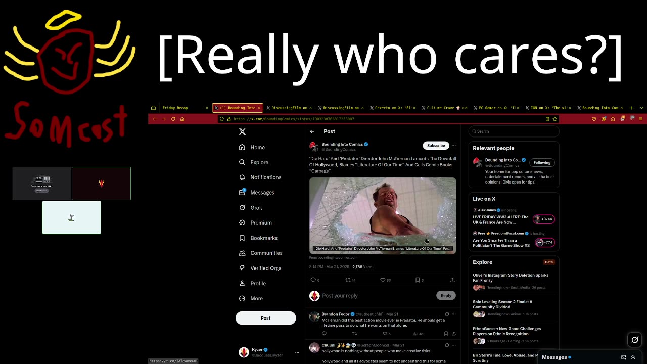 SoMCast Friday Recap [Really Who Cares?]