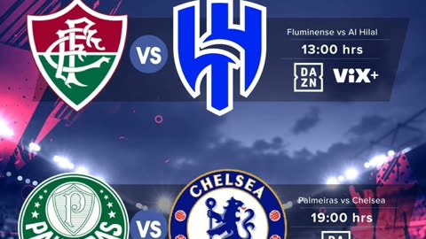 ⚽ Mundial de Clubes - Viernes 4 Julio 2025 ⚽