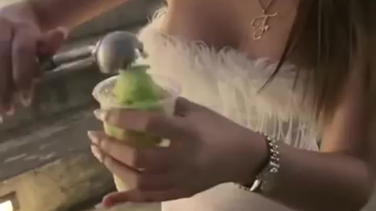 Yummy ice cream 😘