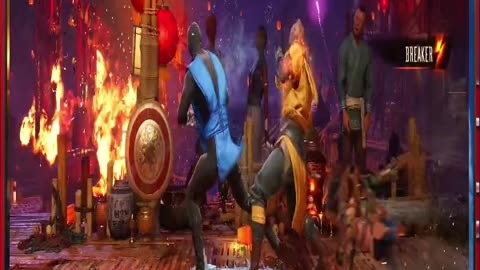 MK1 1995 Sub-Zero vs Baraka