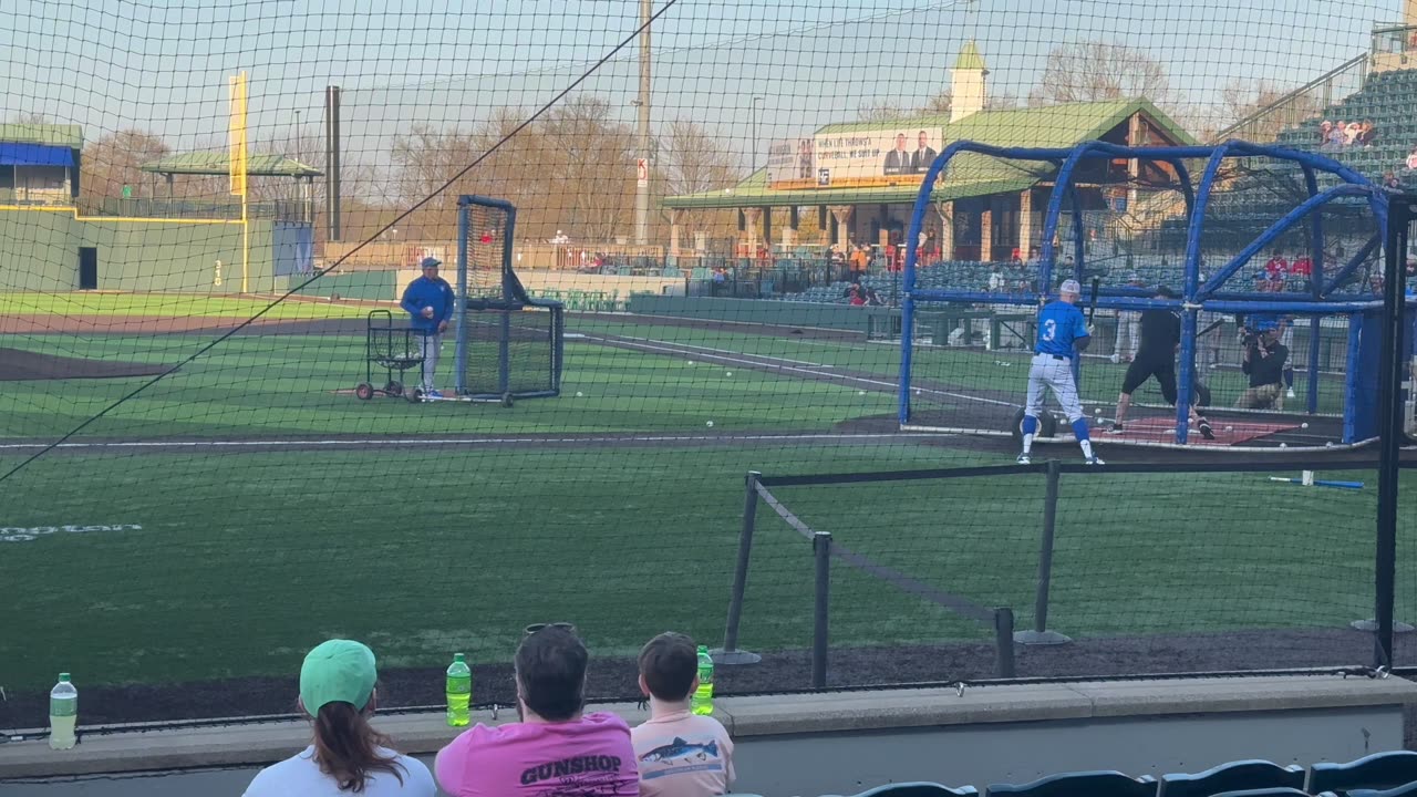 Cam got to go to the Lexington Legends fan fest