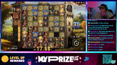 Live On Myprize! You Can Play Along!