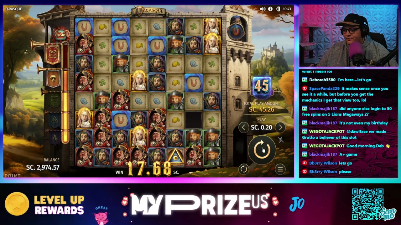 Live On Myprize! You Can Play Along!