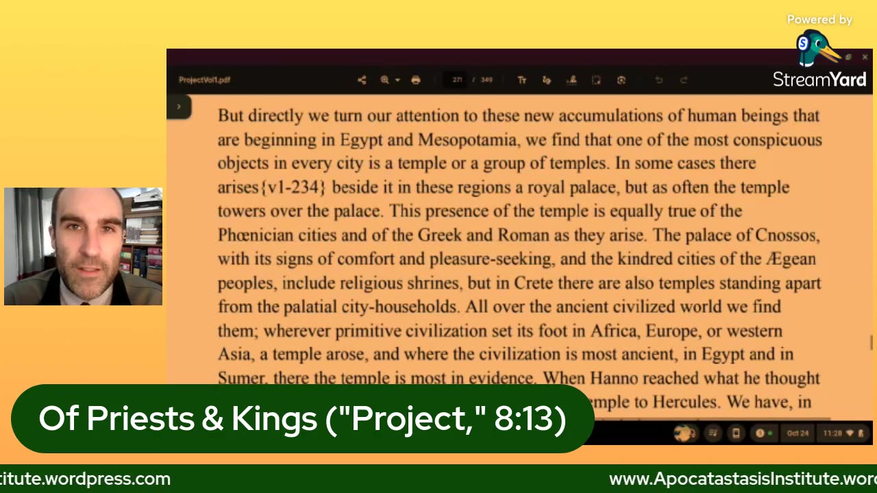 Of Priests & Kings ("Project," 8:13)