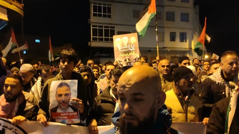 طنجة اليوم الوطني 21 التضامني مع الشعب الفلسطيني 22 03 2025 كلها مع المقاومة