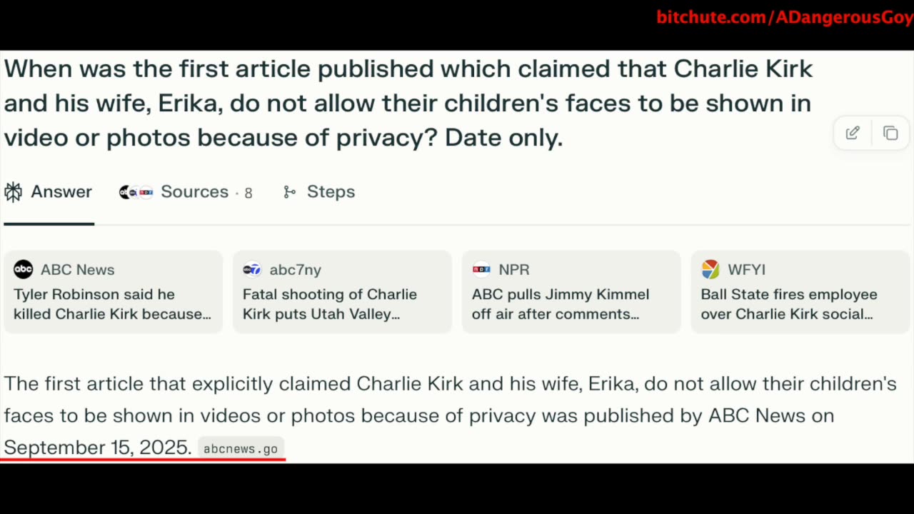 Charlie Kirk Shooting Hoax - Chuckie's Faceless Children