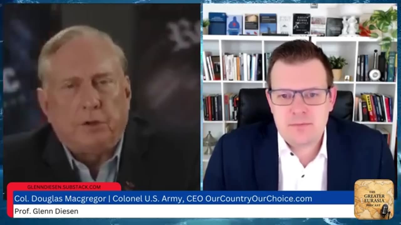 Zelensky Must Be Removed Before He Destroys Ukraine - Col. Douglas Macgregor & Glenn Diesen