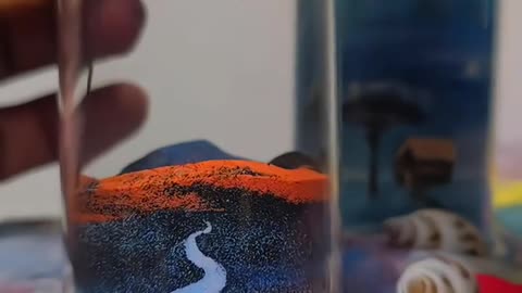 Sand Art in a Glass Bottle | Relax & Watch the Magic