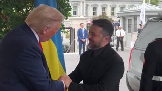 Trump Overjoyed With Zelenskyy For Arriving In Suit